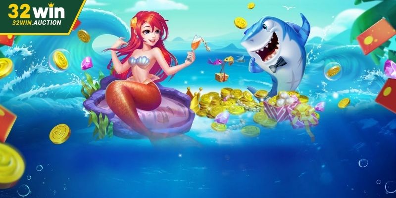 Các tựa game hot hit tại sảnh bắn cá 32WIN